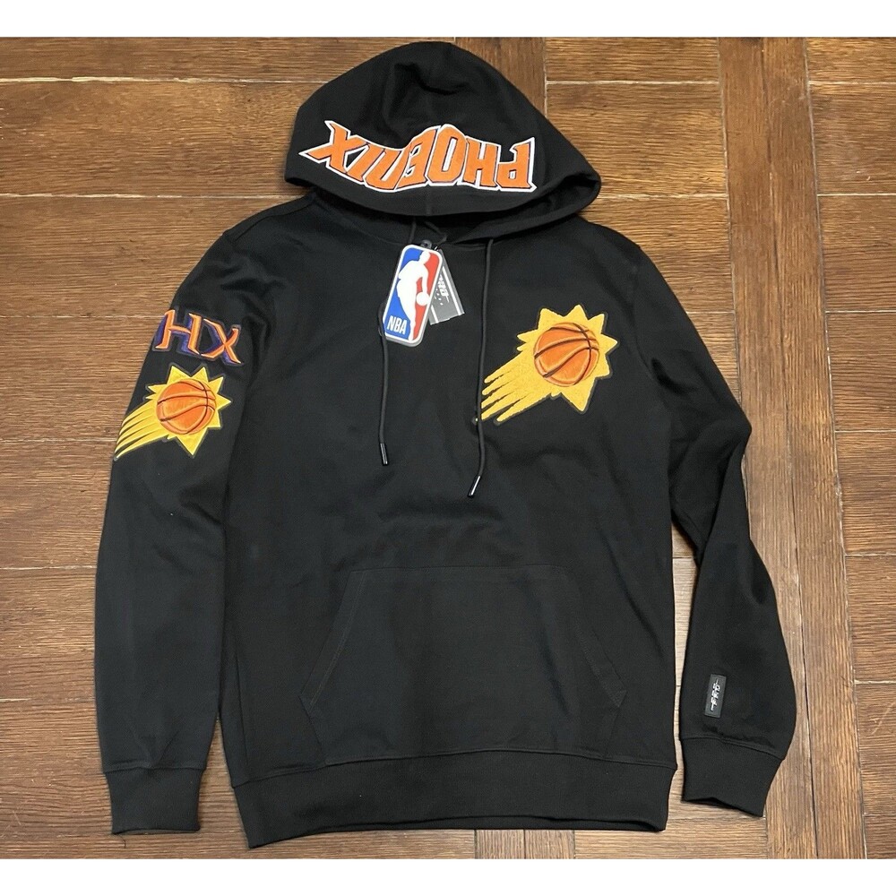 Men’s Pro Standard Size M Phoenix Suns Black Hoodie Sweatshirt NWT NBA